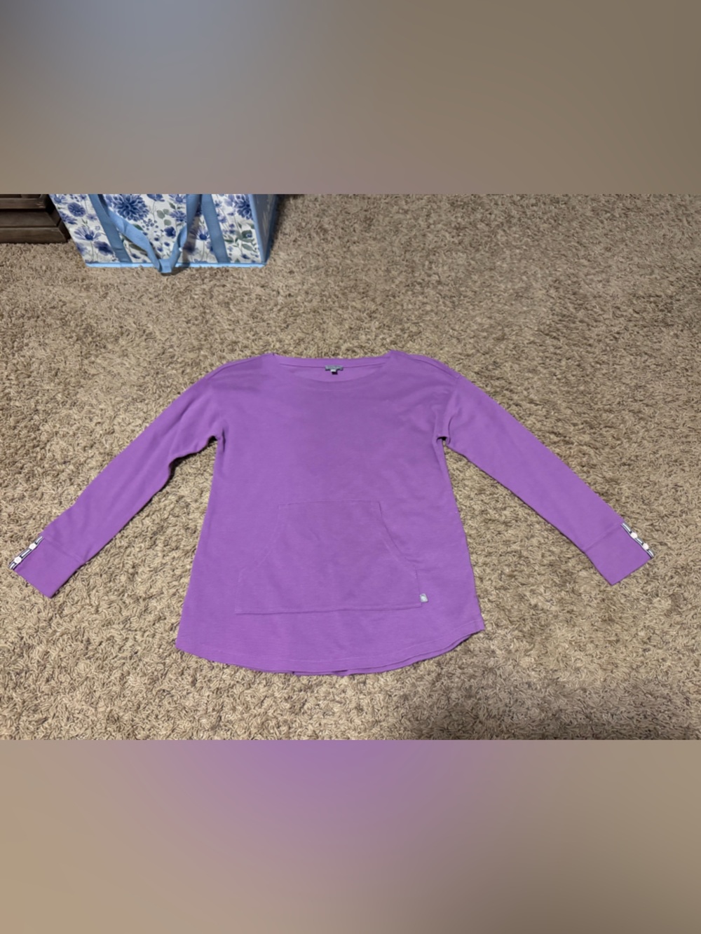Talbots Purple Long Sleeve Tee